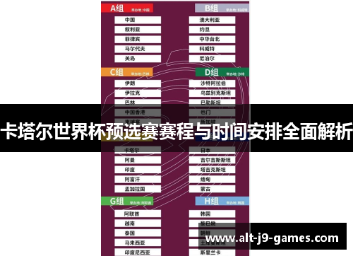 卡塔尔世界杯预选赛赛程与时间安排全面解析