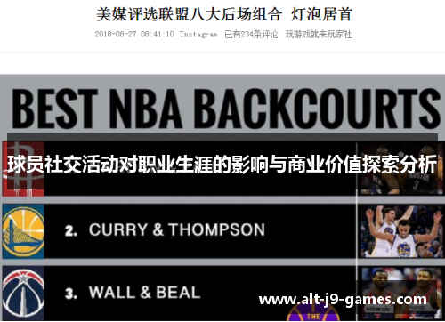 球员社交活动对职业生涯的影响与商业价值探索分析 球员社交活动对职业生涯的影响与商业价值探索分析
