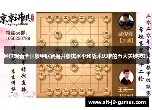 通过观看全国象甲联赛提升象棋水平和战术思维的五大关键技巧 通过观看全国象甲联赛提升象棋水平和战术思维的五大关键技巧