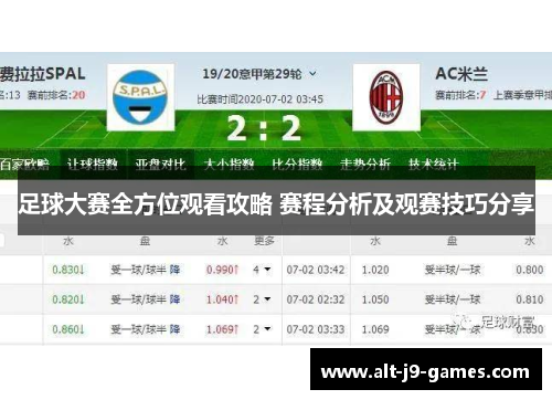足球大赛全方位观看攻略 赛程分析及观赛技巧分享 足球大赛全方位观看攻略 赛程分析及观赛技巧分享